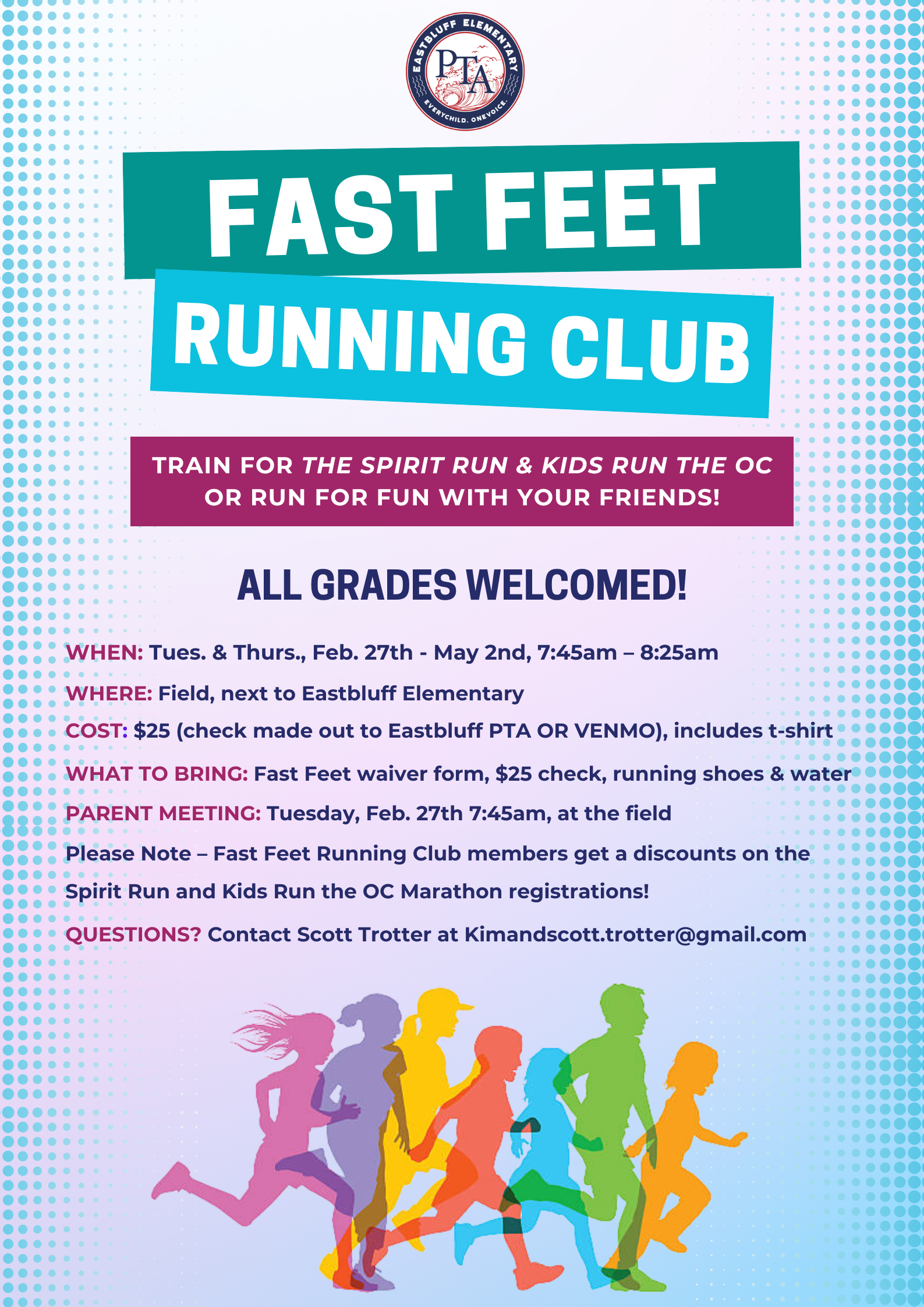 Fast Feet – Eastbluff Elementary School PTA