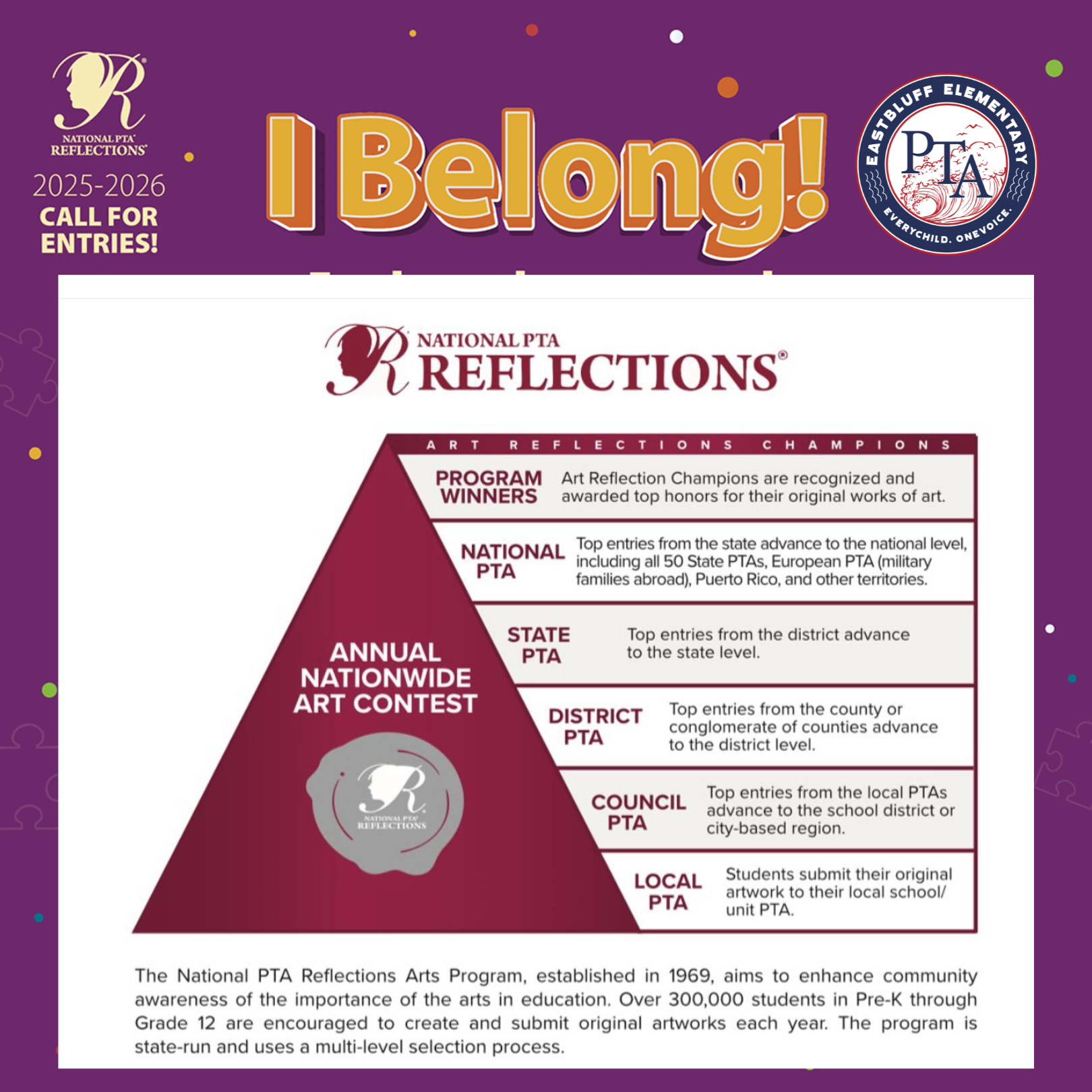 Reflections Art Contest – EASTBLUFF ELEMENTARY PTA